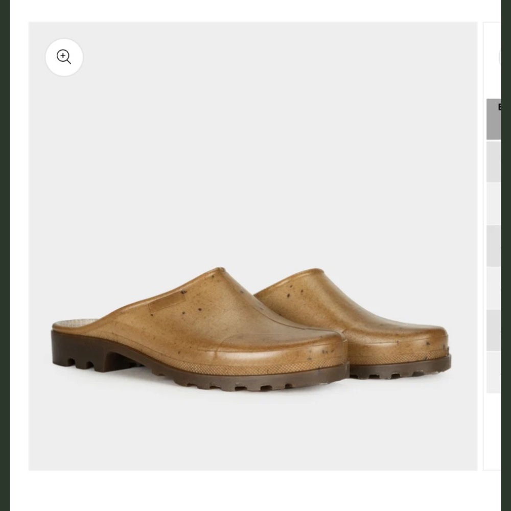 French Recycled Hemp Mules in Brown
